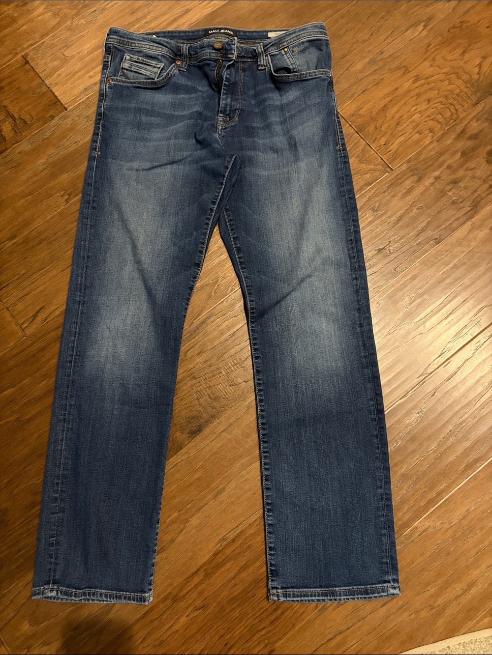 Mavi Men's Slim Straight Blue Jeans